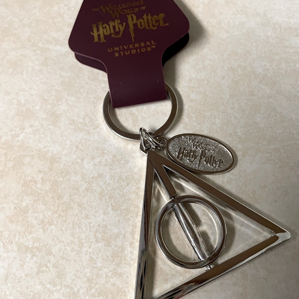 Harry Potter Deathly Hallows Keychain